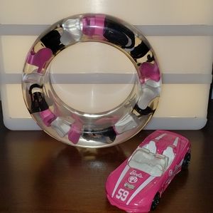 RARE Barbie Lucite Bangle & Hot Wheels Barbie '14 Corvette Stingray